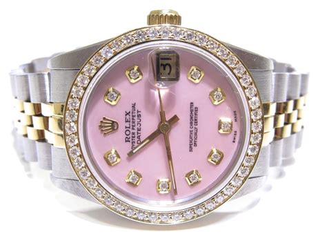 womens rolex jubilee two tone band